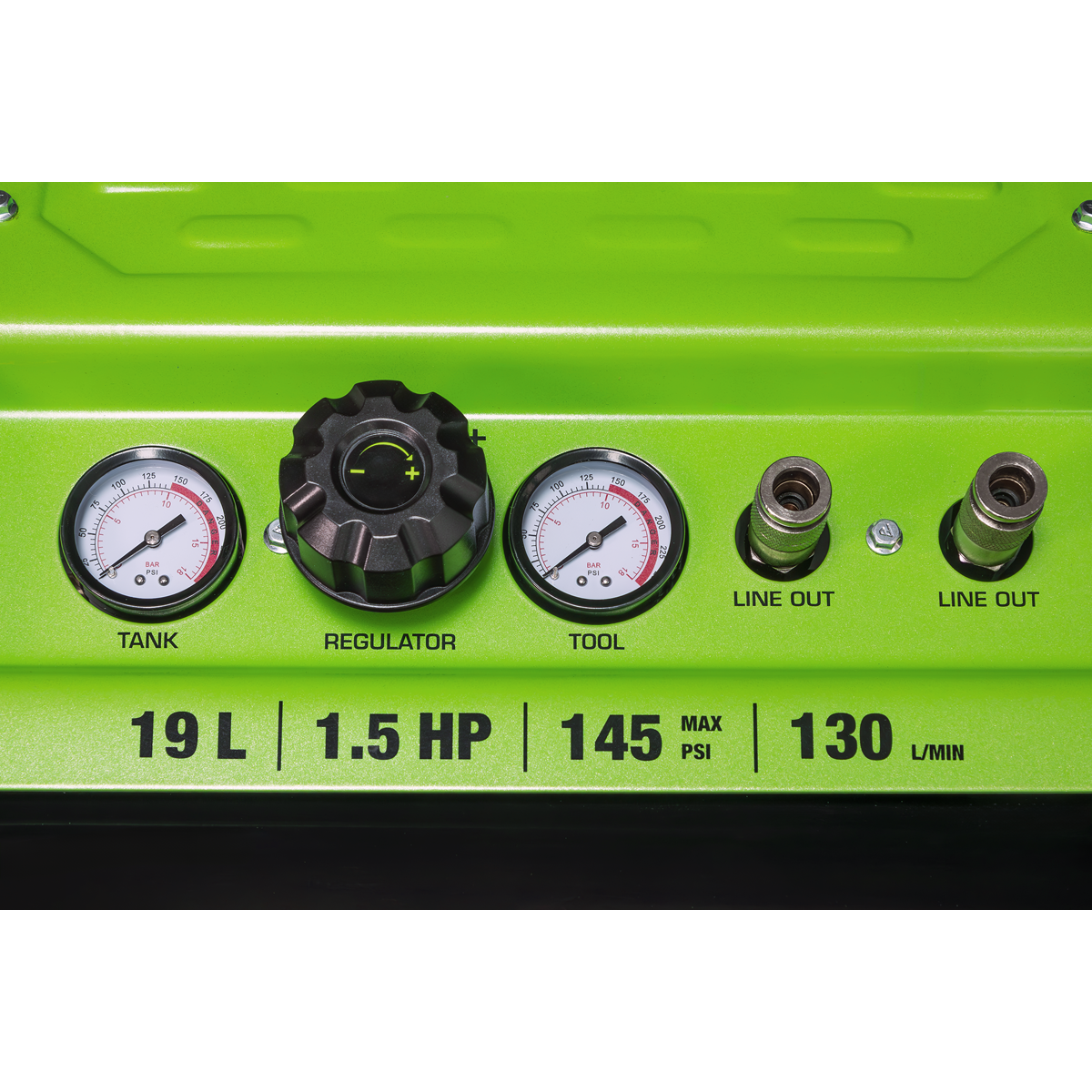 19L Oil Free Direct Drive Air Compressor 1.5hp