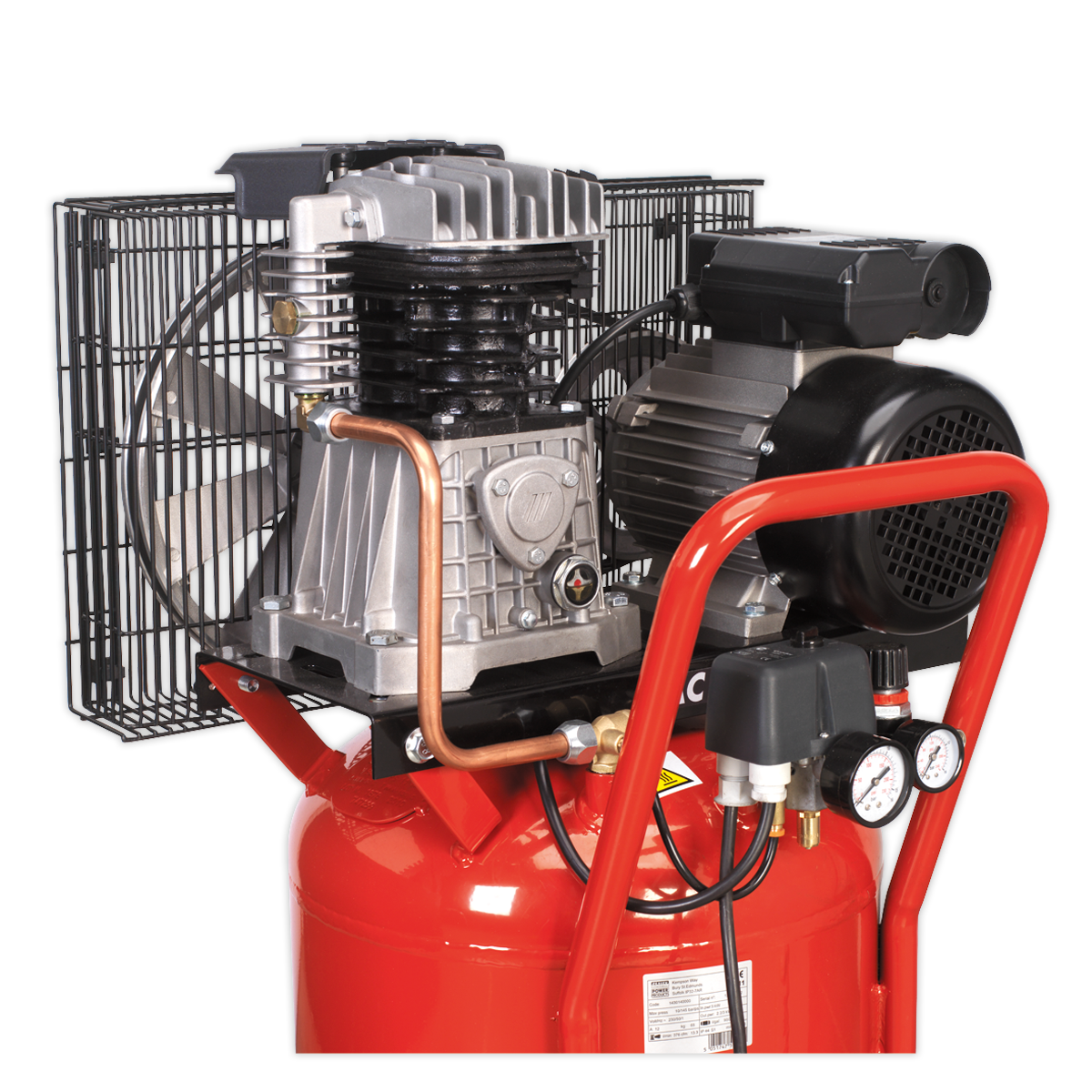 90L Belt Drive Vertical Compressor 3hp