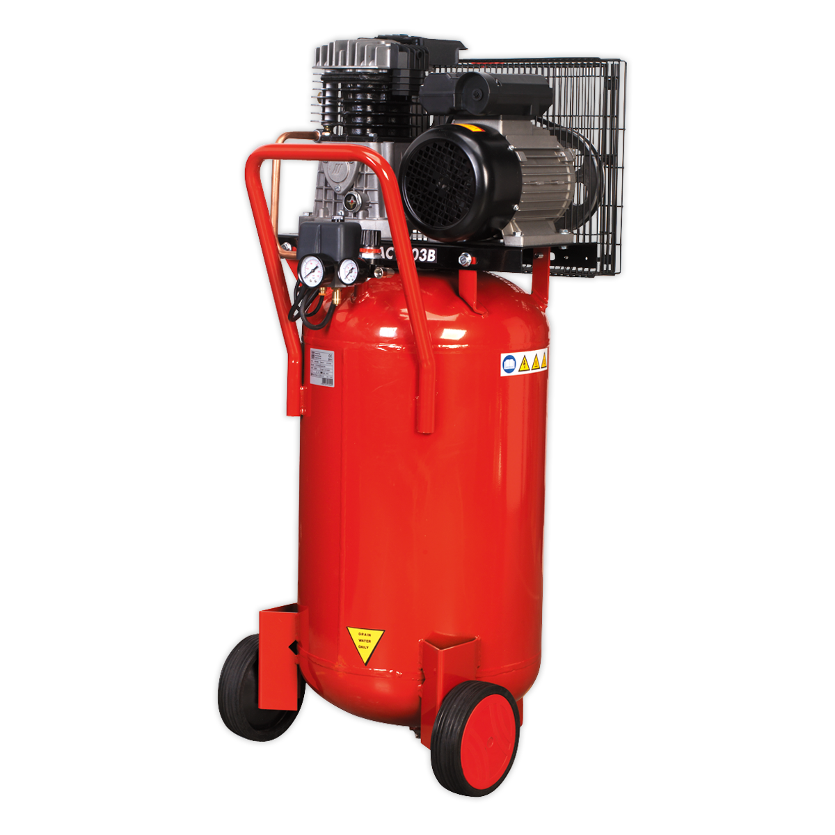 90L Belt Drive Vertical Compressor 3hp