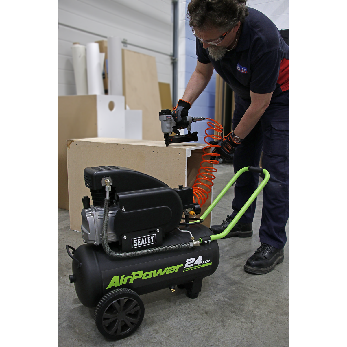 24L Direct Drive Air Compressor 2hp