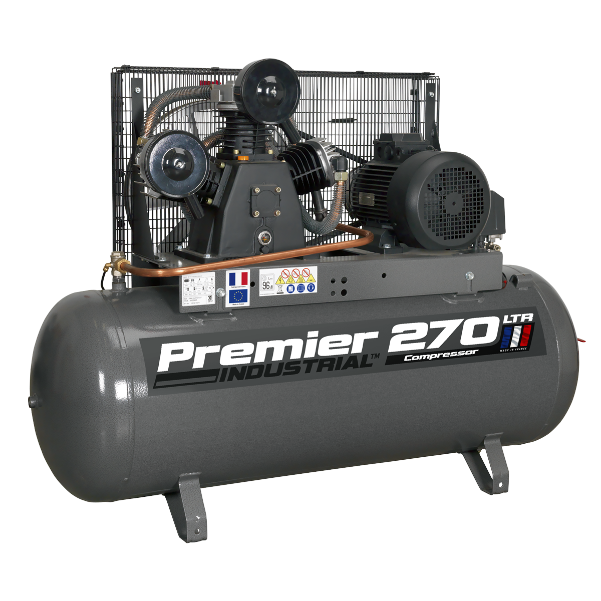 Premier 270L Belt Drive Air Compressor 7.5hp 3ph