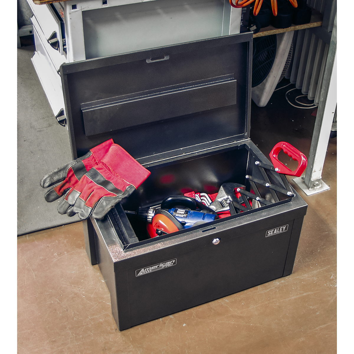 American PRO® Steel Storage Chest 565 x 350 x 320mm