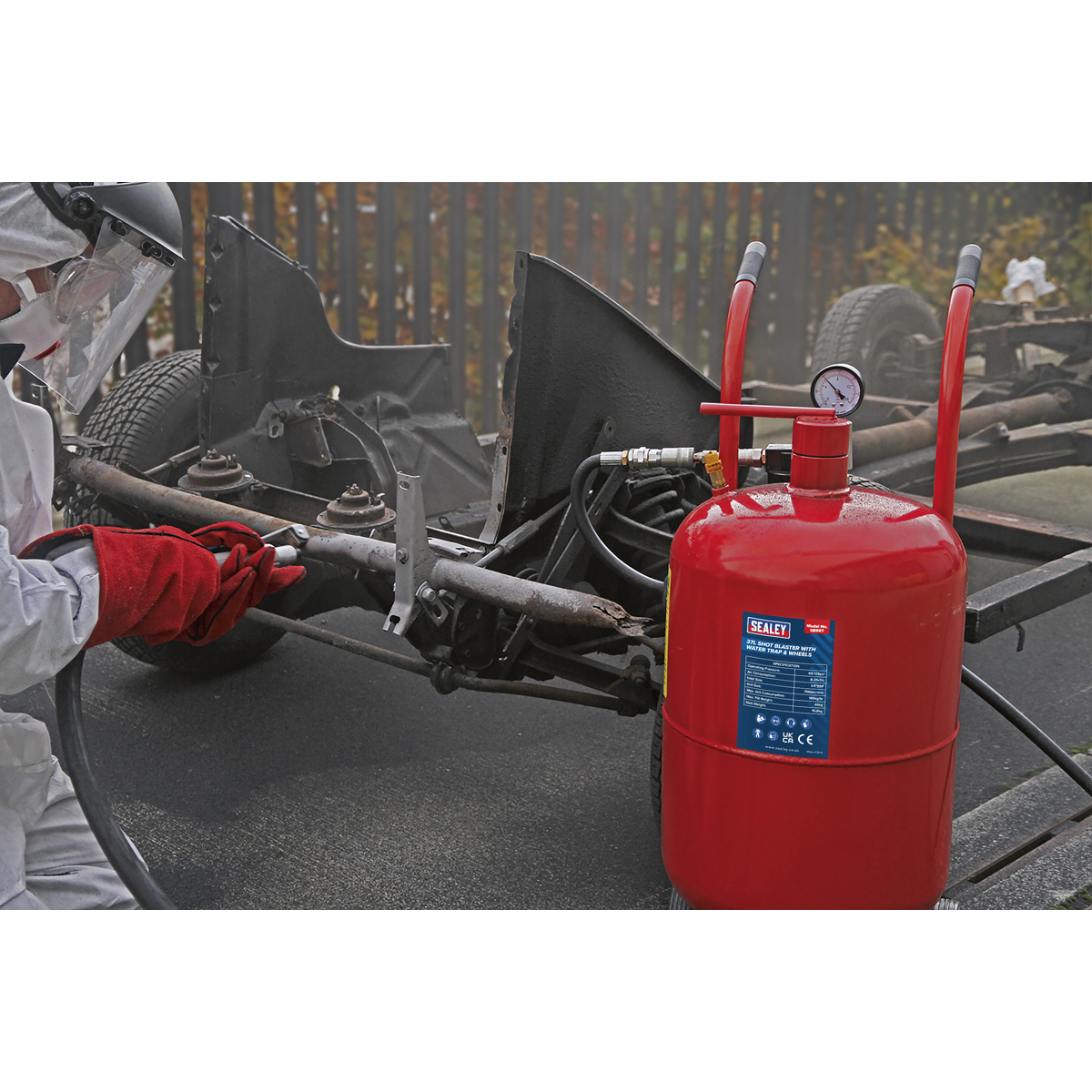 Shot & Soda Blasting Kit