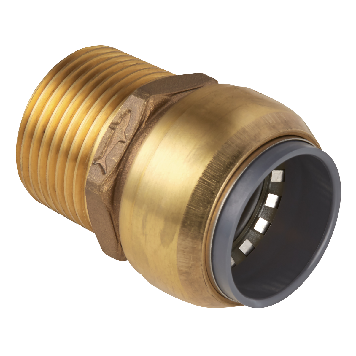 SharkBite® Brass Straight Adaptor 22mm x 3/4"BSPT