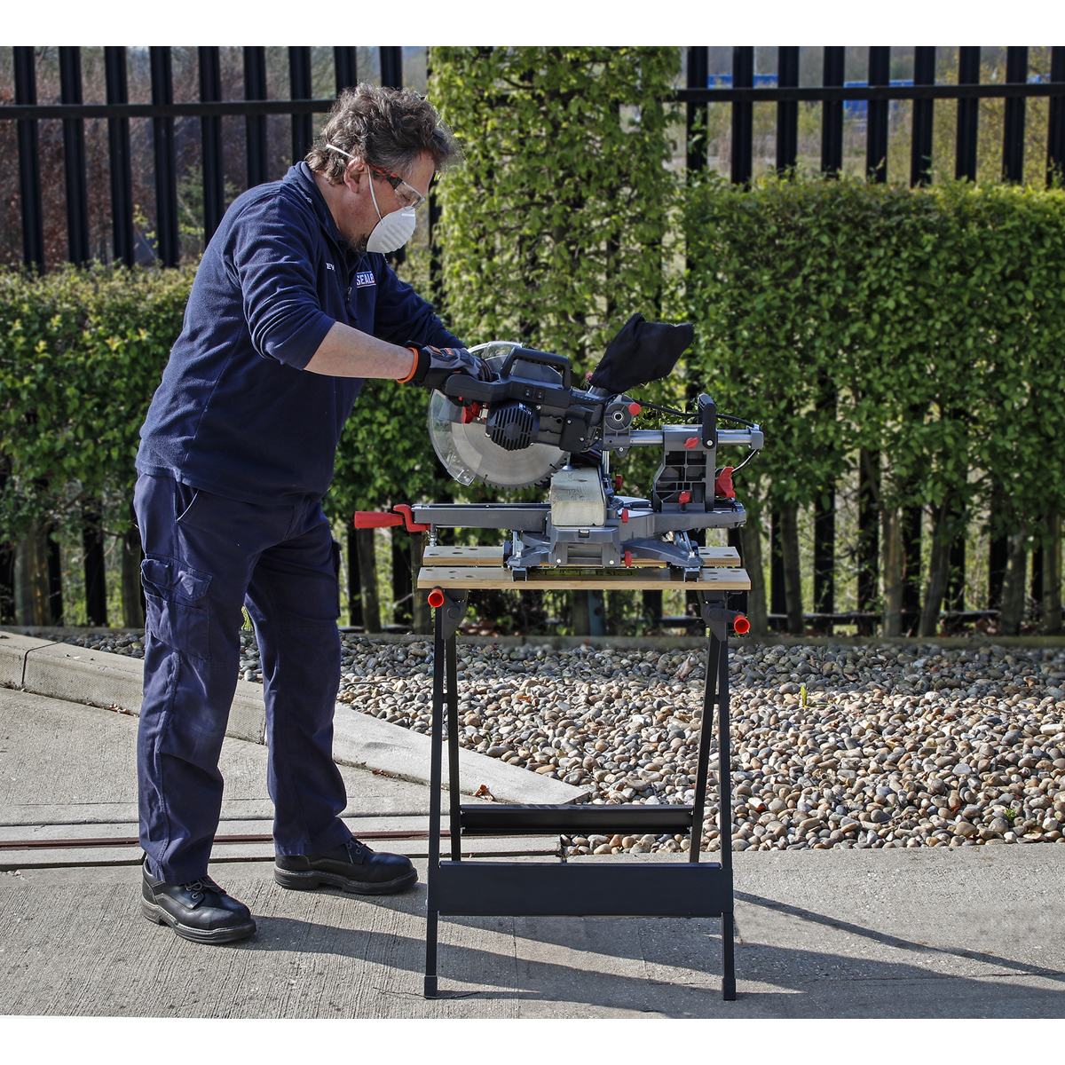 Benchclaw® Mitre Saw Workbench Clamp
