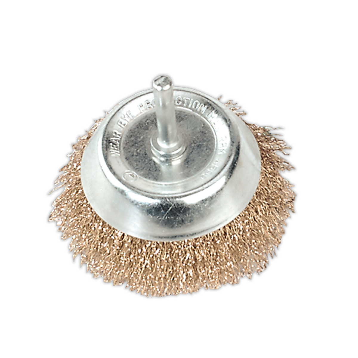 Crimped Wire Cup Brush with 6mm Shaft