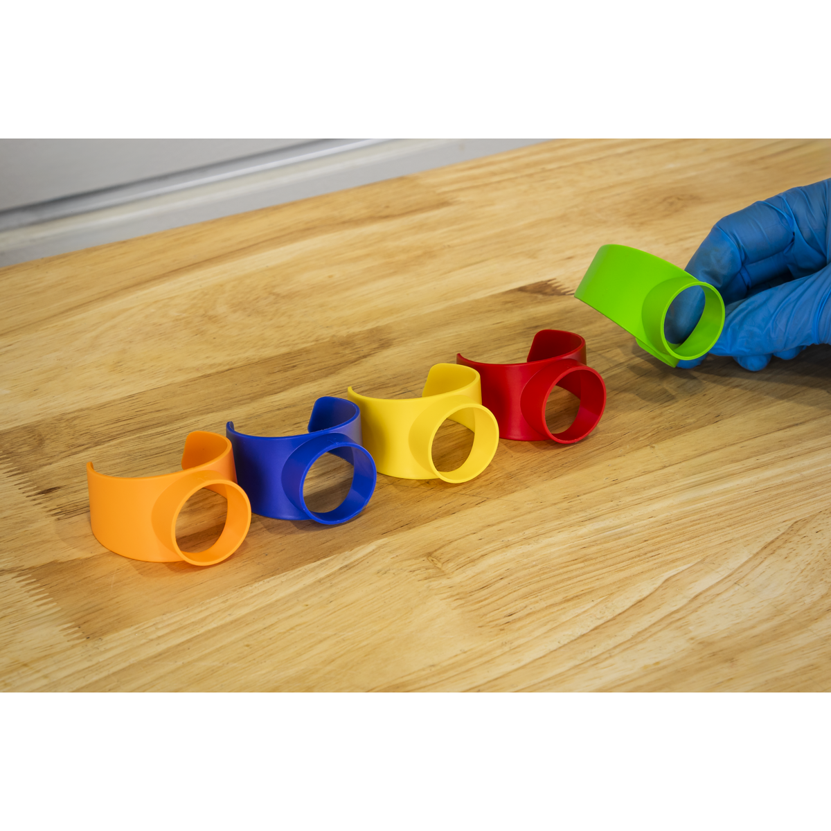 Pressure Sprayer Colour-Coded Caps 5pc