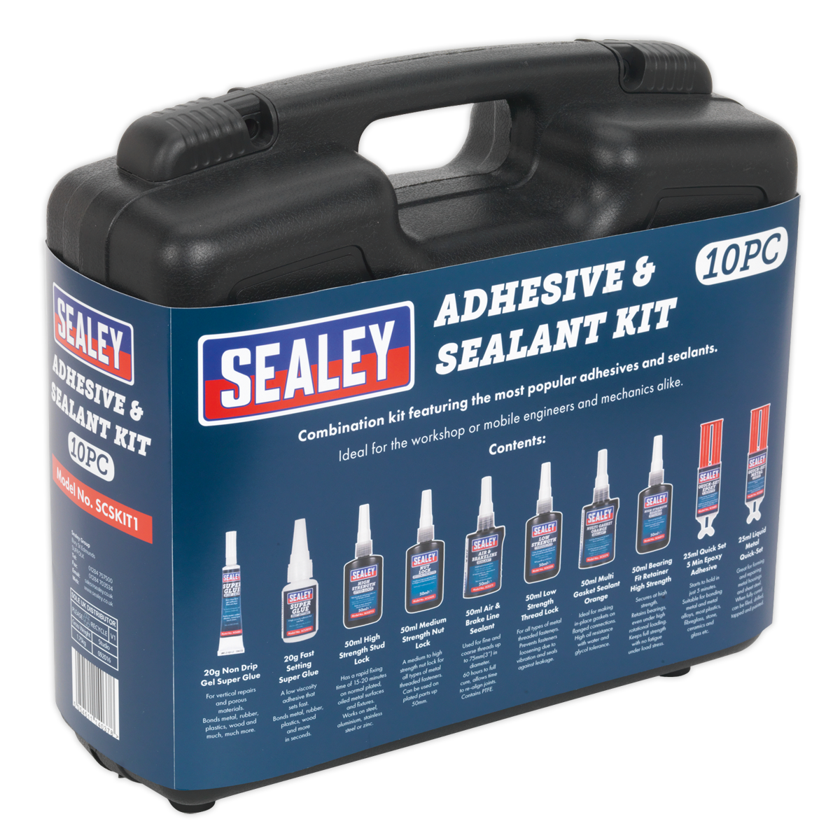 Adhesive & Sealant Kit 10pc