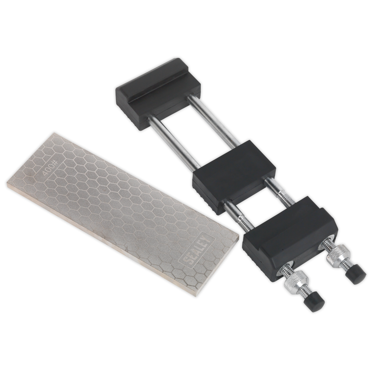 Combination Diamond Sharpening Whetstone with Adjustable Stone Holder