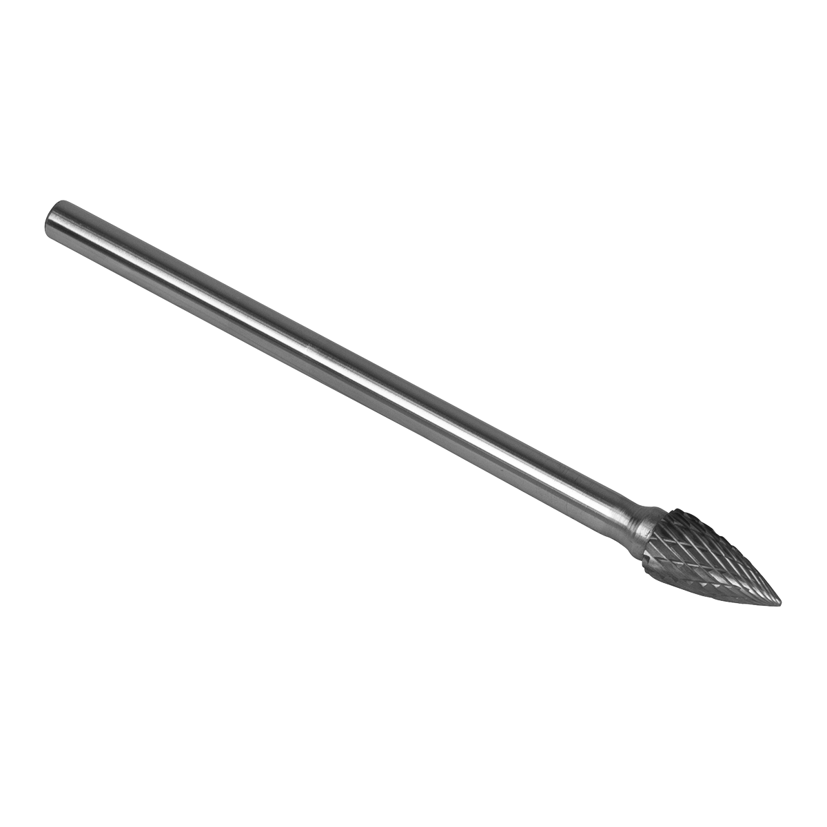 Tungsten Carbide Rotary Burr Extra-Long Arc Pointed Nose 10mm
