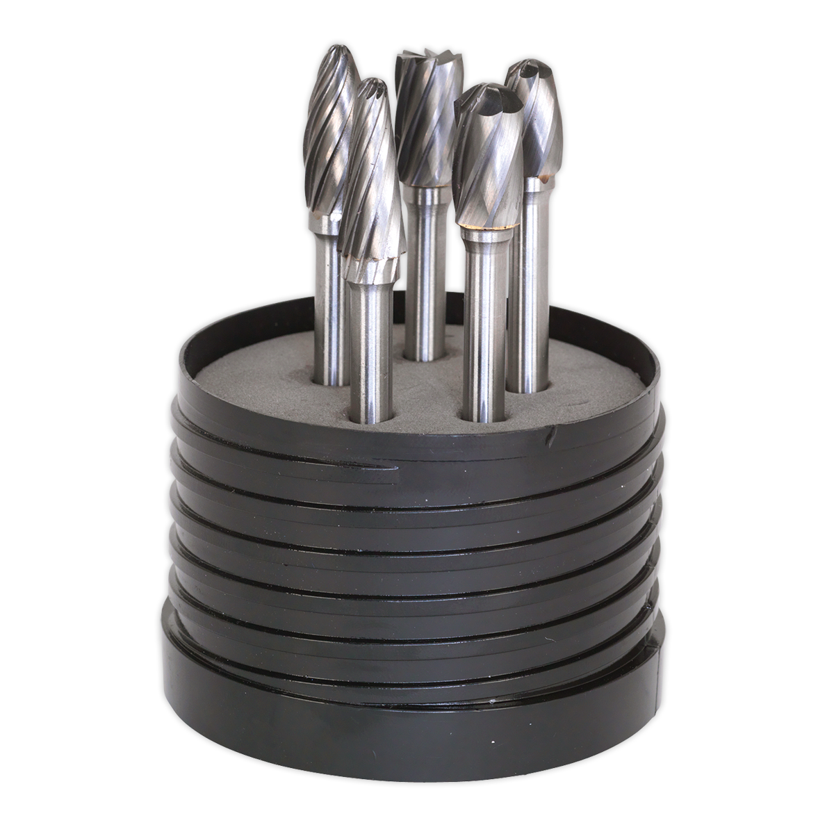 Tungsten Carbide Rotary Burr Set 5pc - Ripper/Coarse