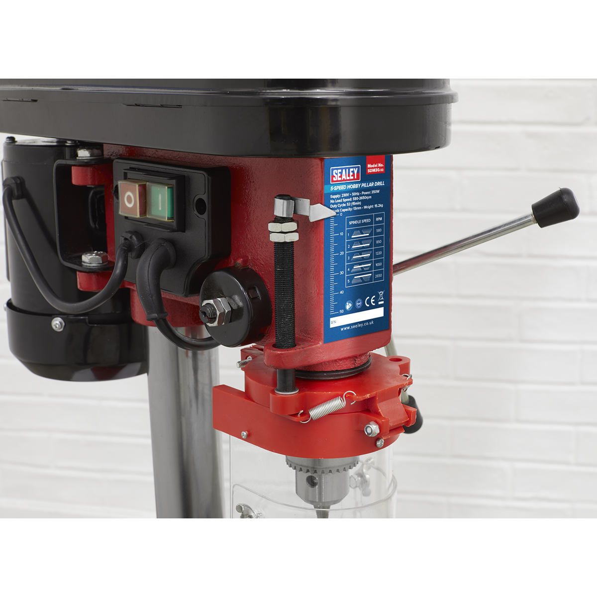 Bench Mounting Pillar Drill 5-Speed 350W/230V