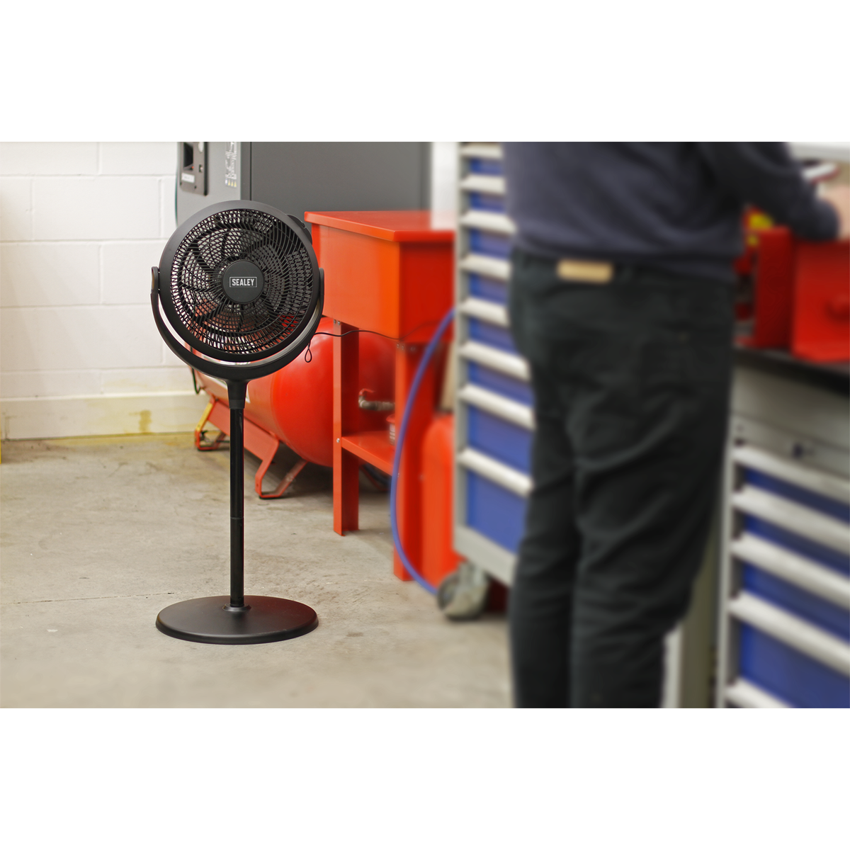 Desk & Pedestal Fan 12" 230V