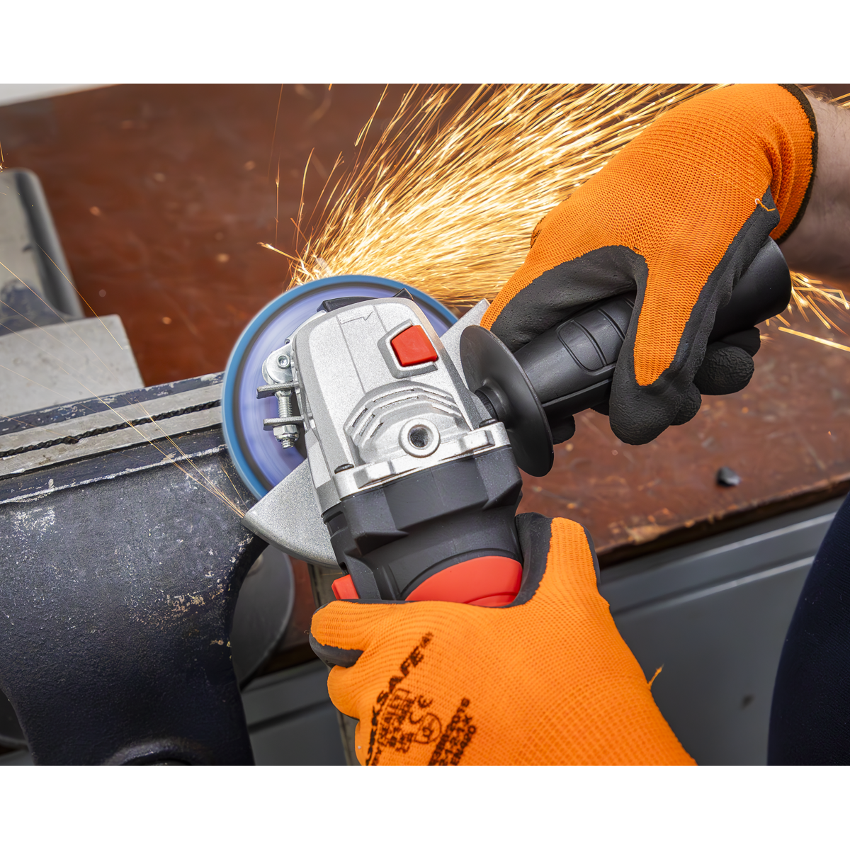 125mm Angle Grinder with Schuko Plug 1000W/230V