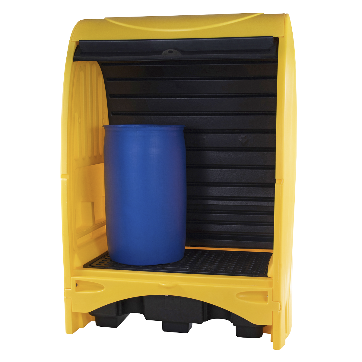 2 Drum Spill Pallet with Hardcover 250L Capacity