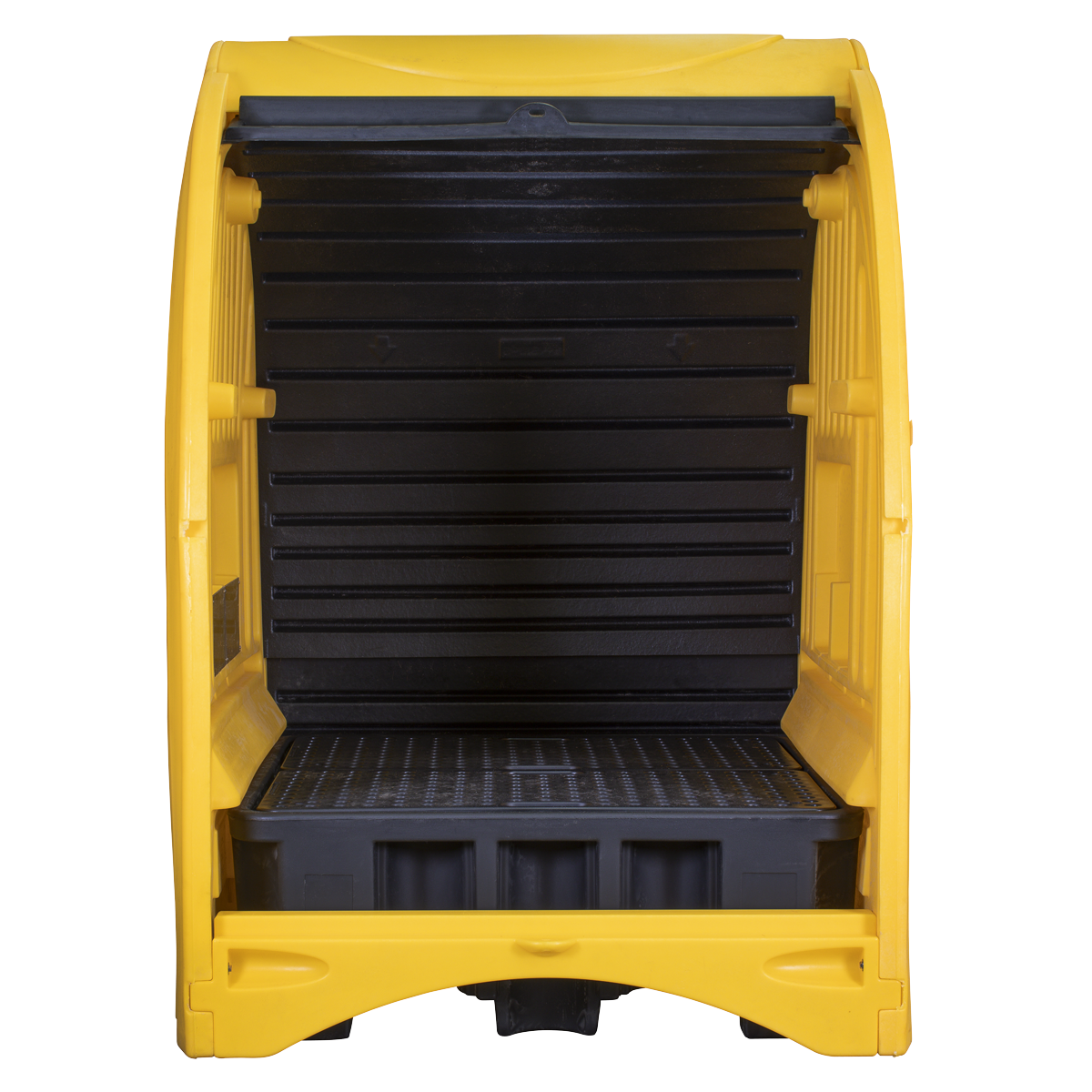 4 Drum Spill Pallet with Hardcover 485L Capacity