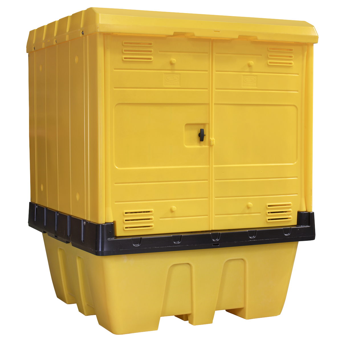 IBC Spill Pallet with Weathertight Hardcover