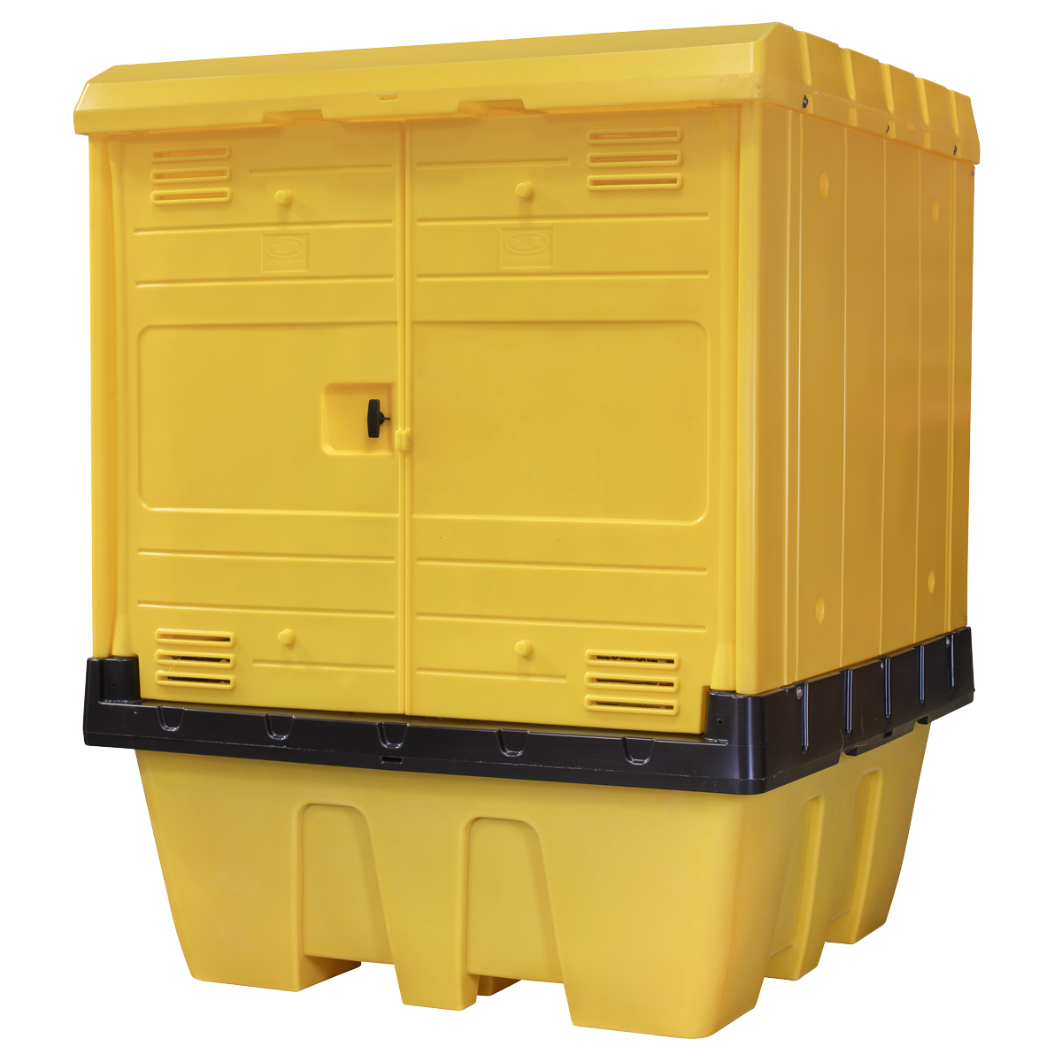 IBC Spill Pallet with Weathertight Hardcover