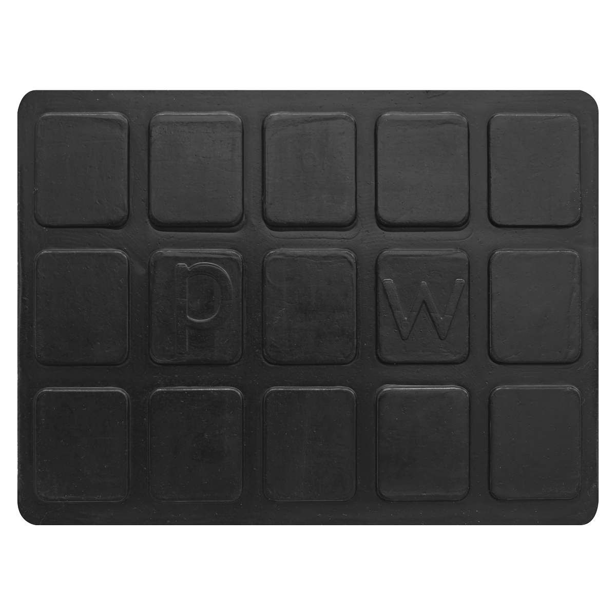 Rubber Support Block for Viking Jacking Beams 60mm