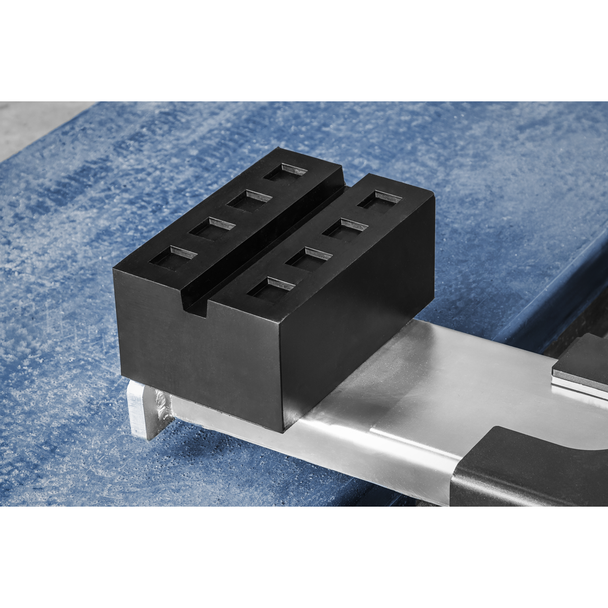 Slotted Rubber Support Block for Viking Jacking Beams 80mm