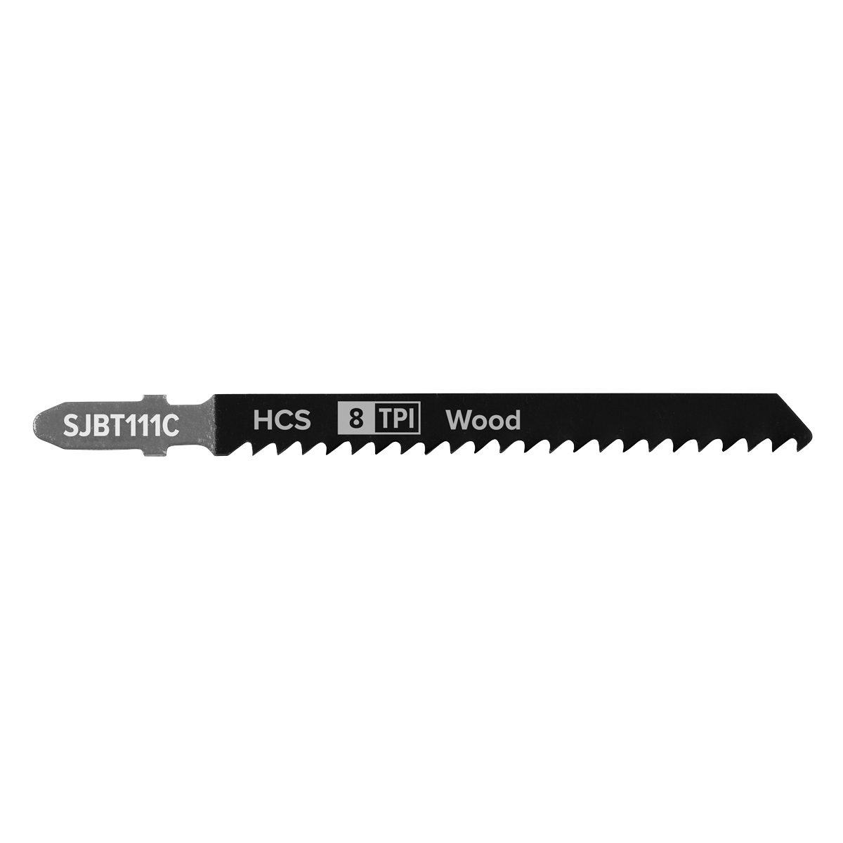 Jigsaw Blade for General Wood 100mm 8tpi - Pack of 5