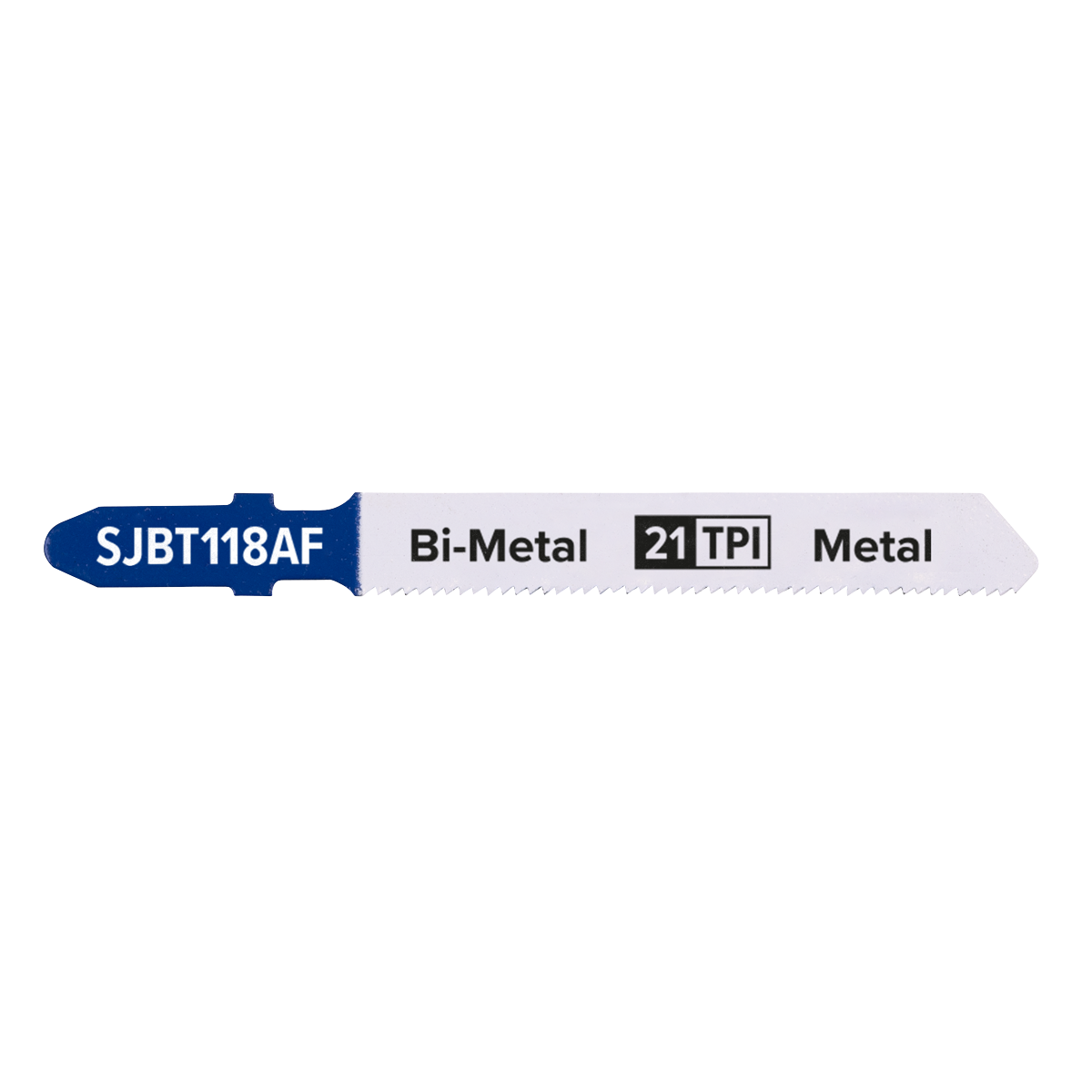 Jigsaw Blade for Metal 75mm 21tpi - Pack of 5