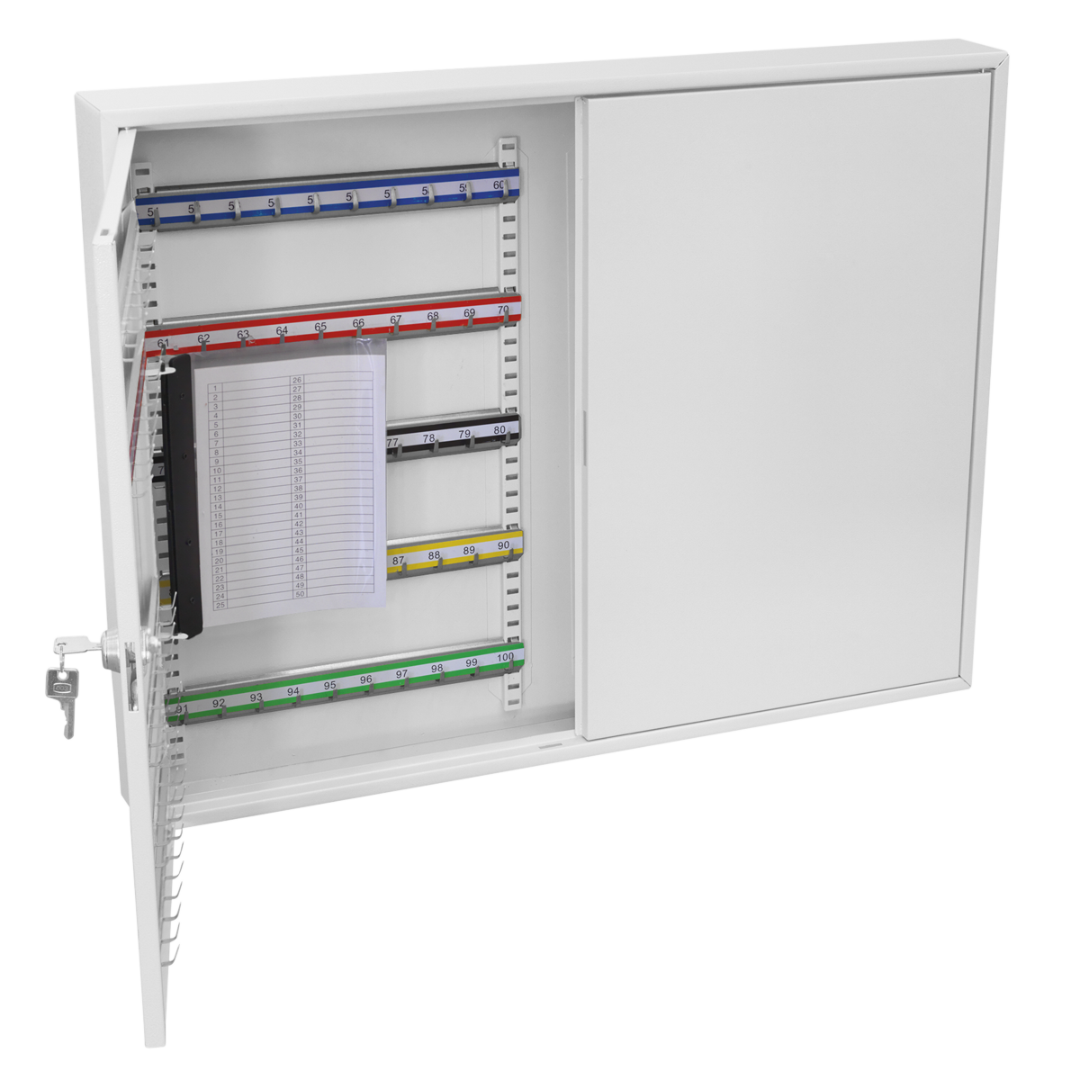 Wide Key Cabinet 200 Key Capacity
