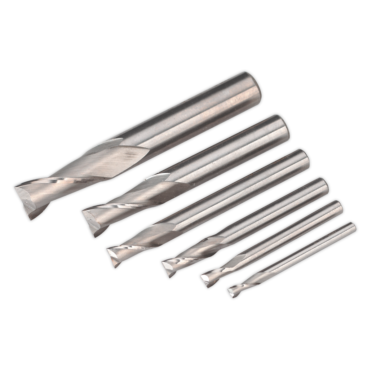 HSS End Mill Set MT2 3-10mm