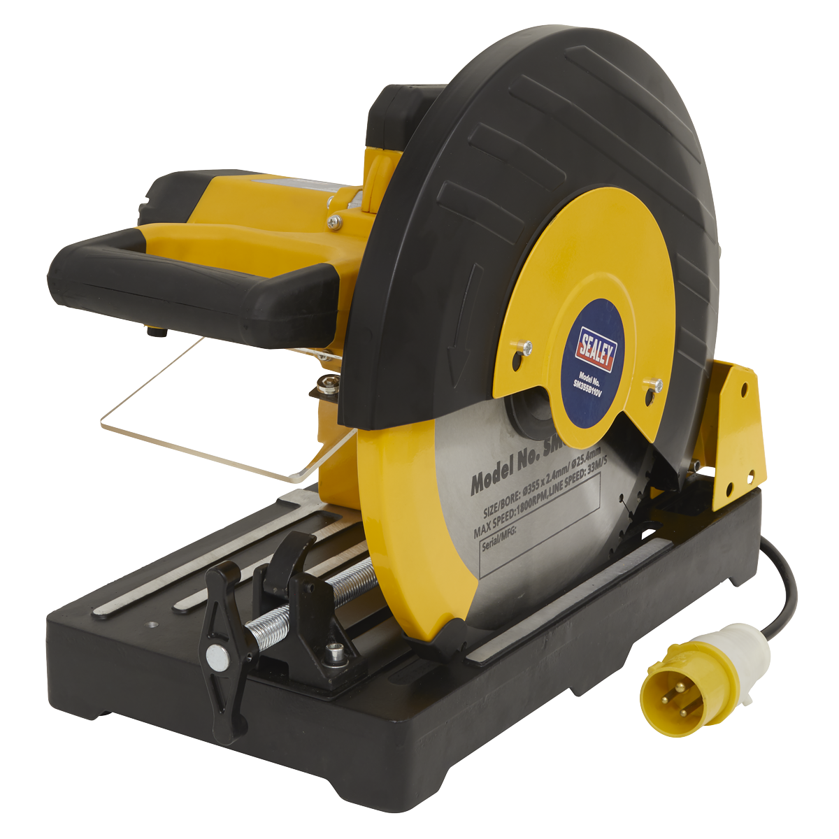 Cut-Off Machine with Blade 355mm 110V