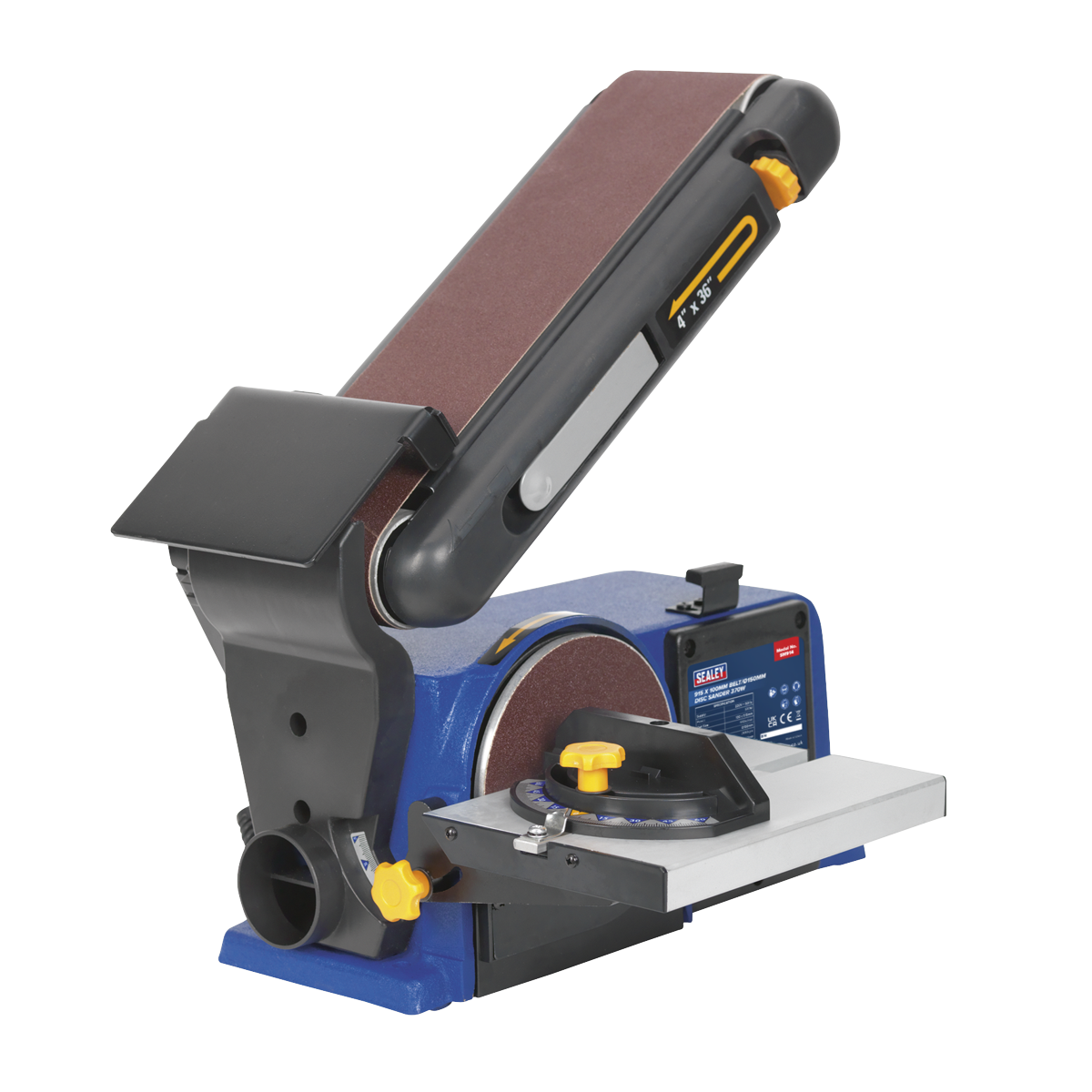915 x 100mm Belt/150mm Disc Sander 370W/230V