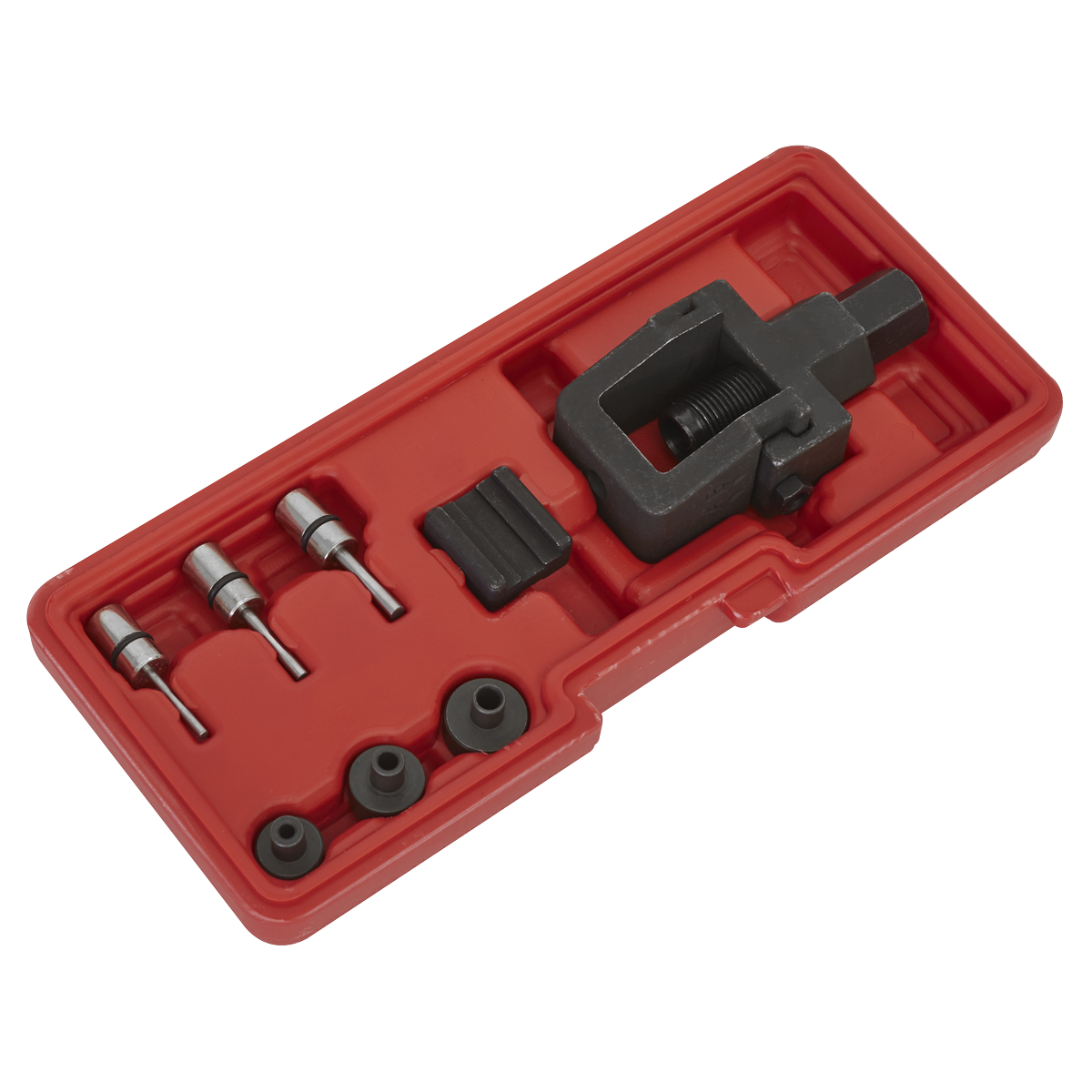 Heavy-Duty Motorcycle Chain Splitter & Riveting Tool Set