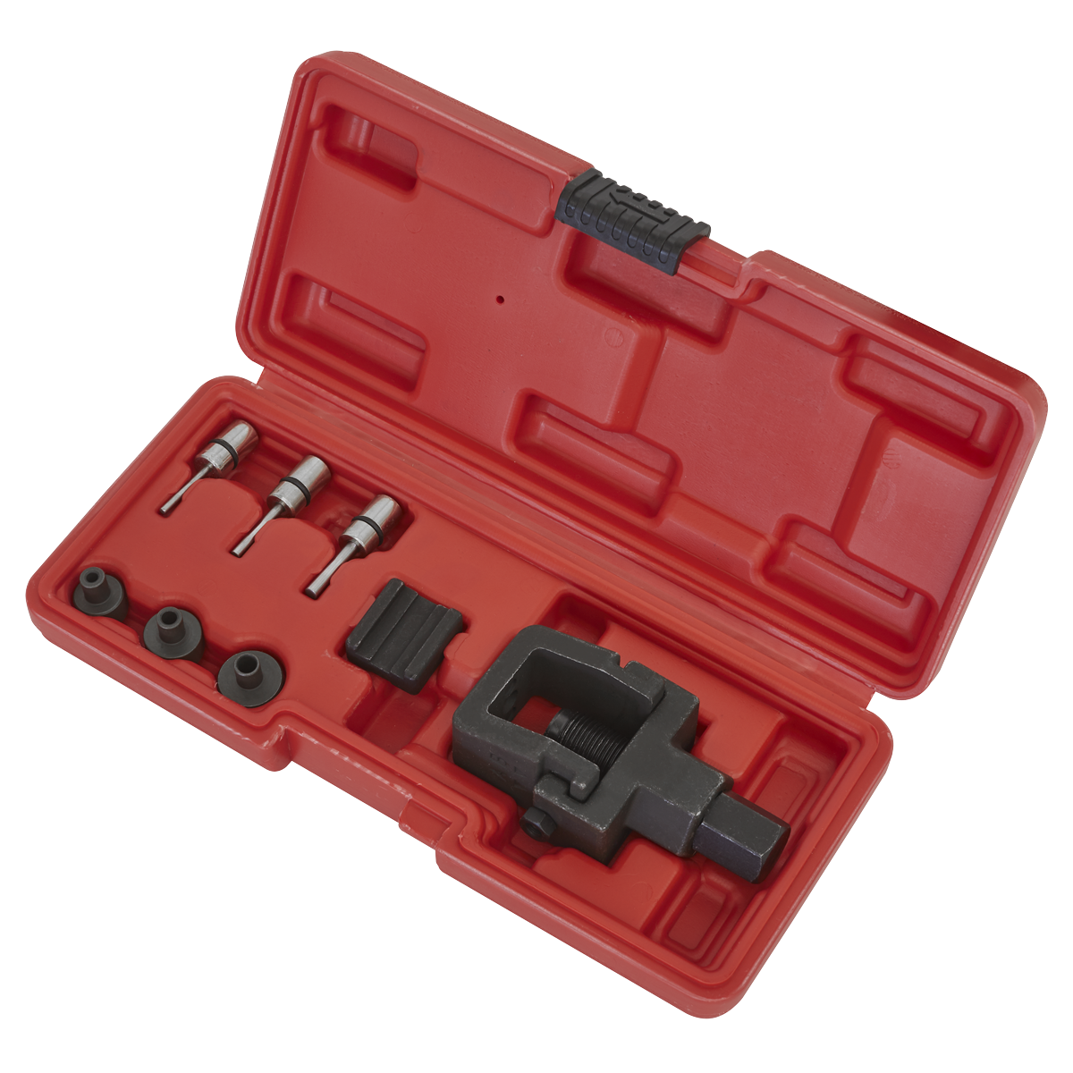 Heavy-Duty Motorcycle Chain Splitter & Riveting Tool Set