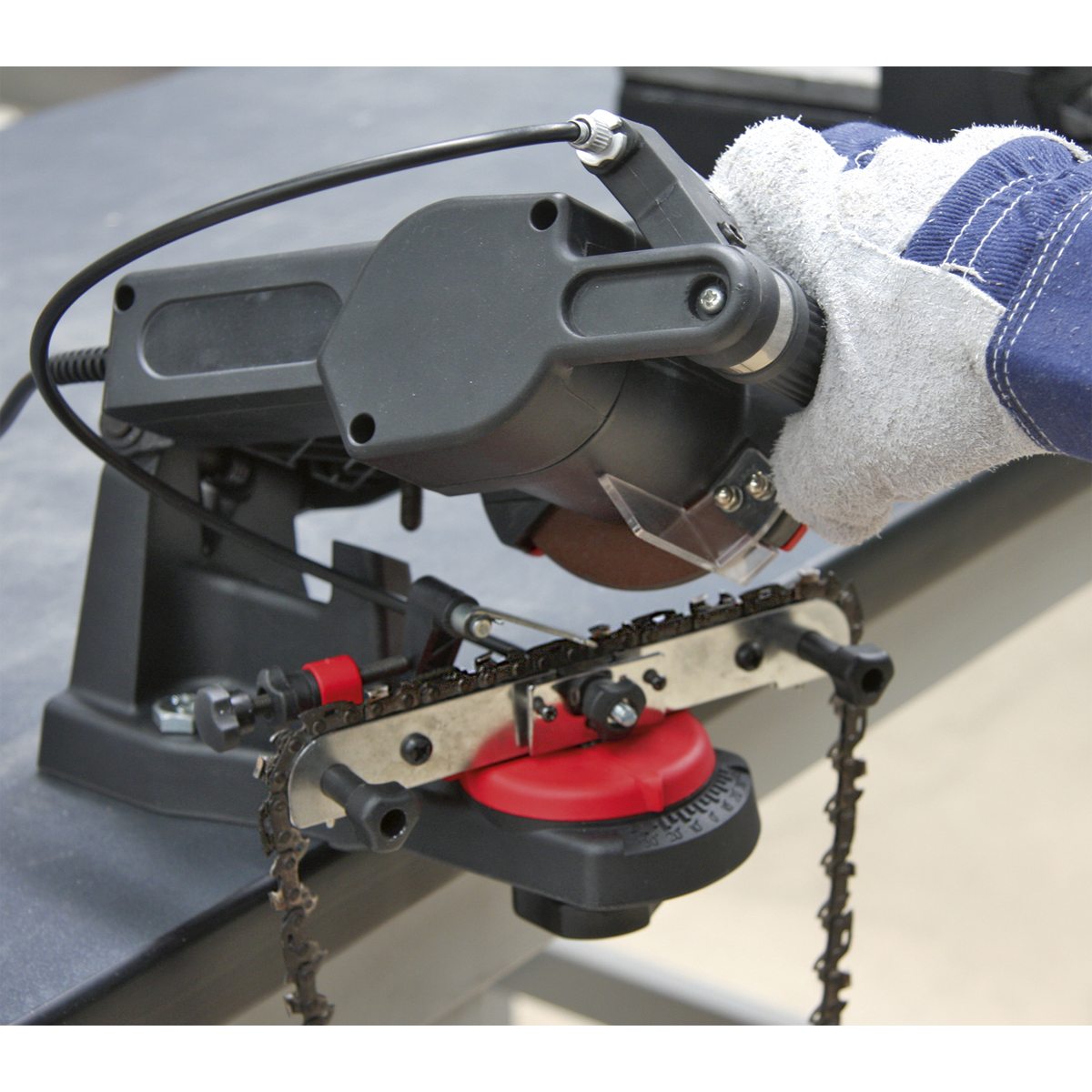 Bench Mounting Chain Saw Sharpener 85W