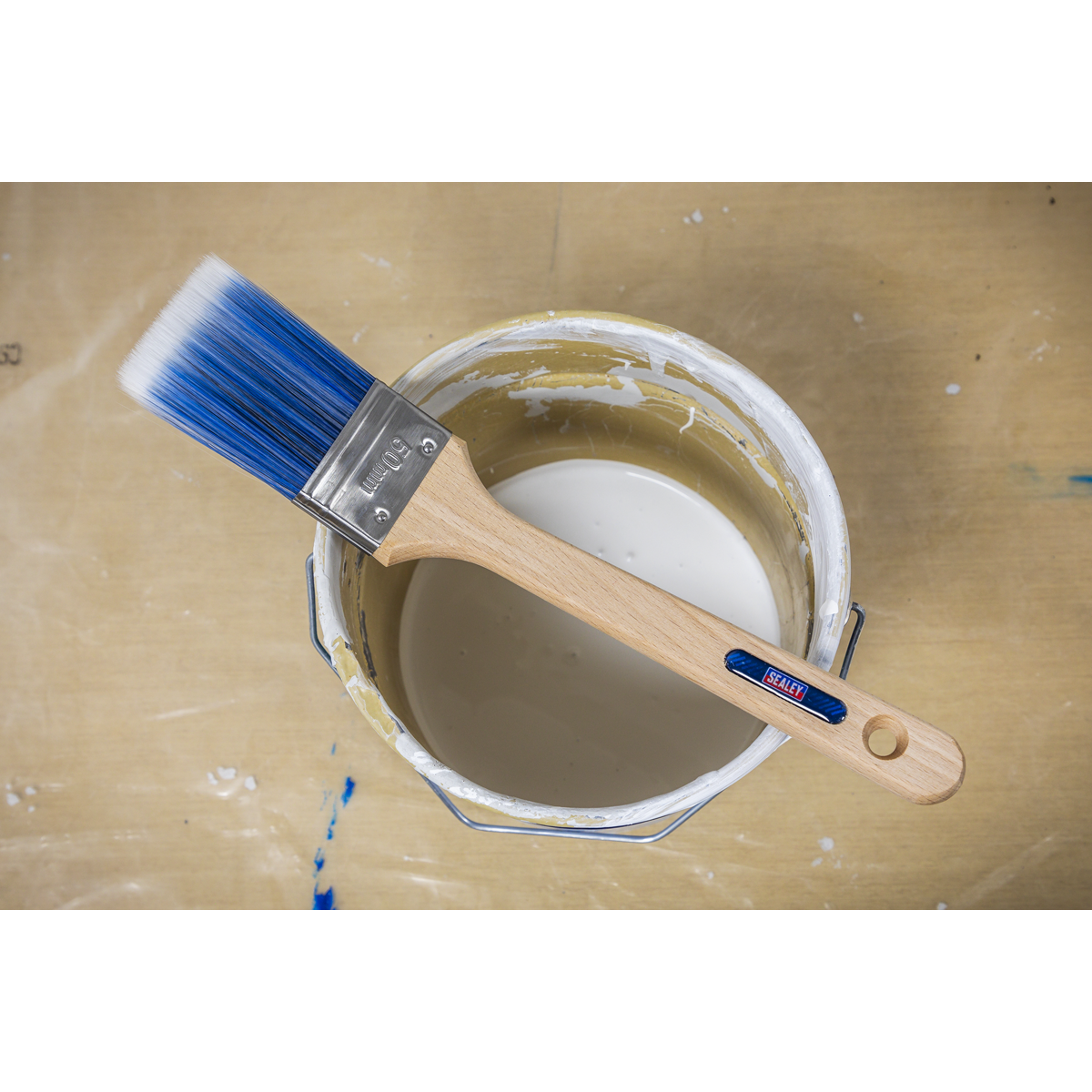 Wooden Handle Radiator Paint Brush 50mm