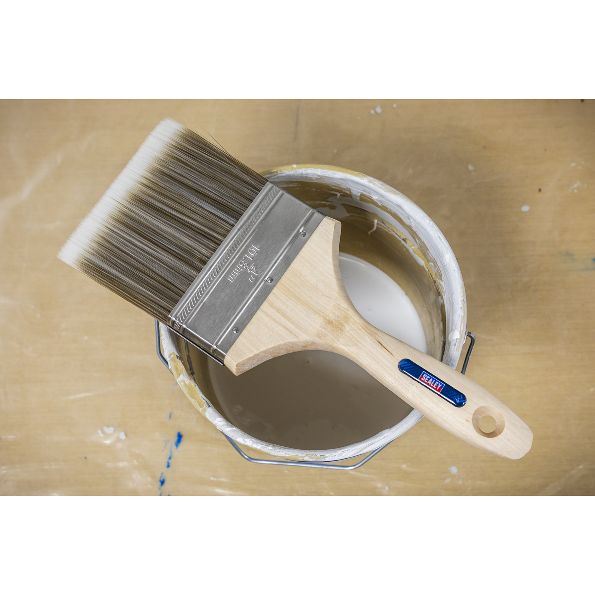 Wooden Handle Paint Brush 100mm