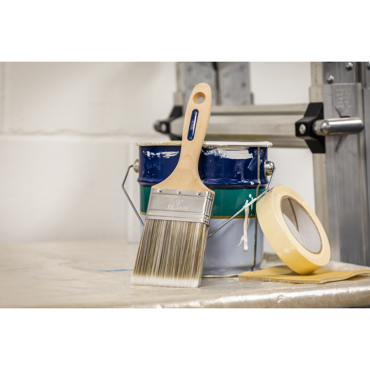 Wooden Handle Paint Brush 76mm