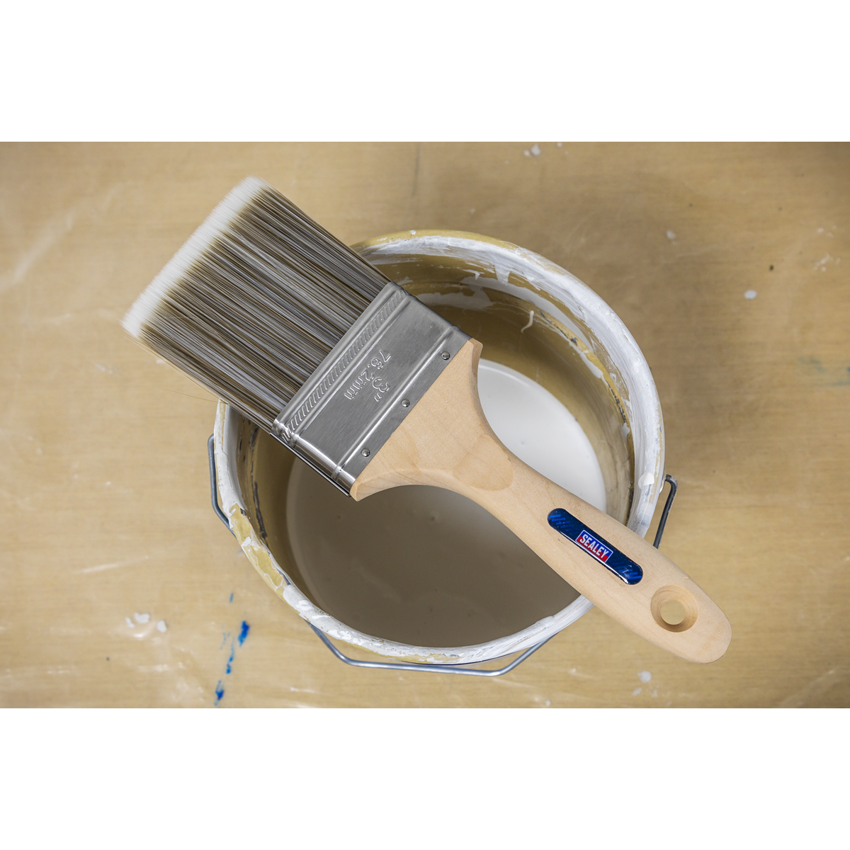 Wooden Handle Paint Brush 76mm