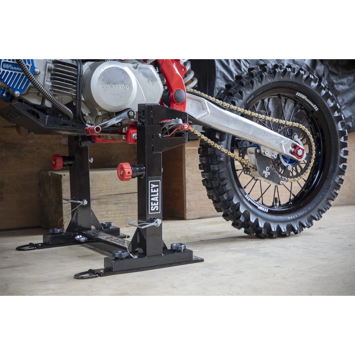 Motocross Bike Fast Lock Tie Down System