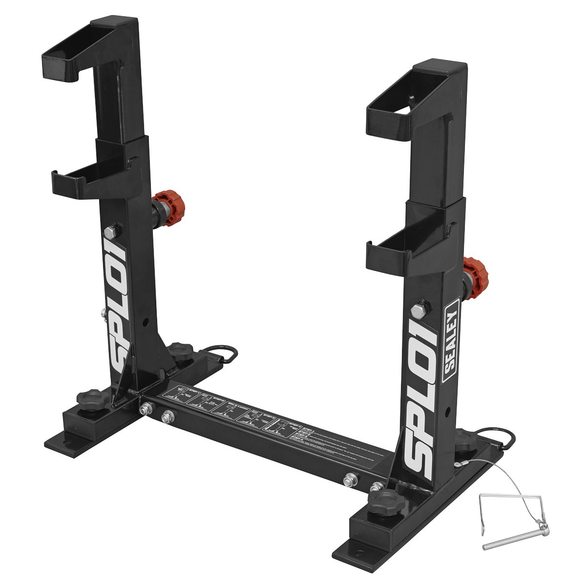 Motocross Bike Fast Lock Tie Down System