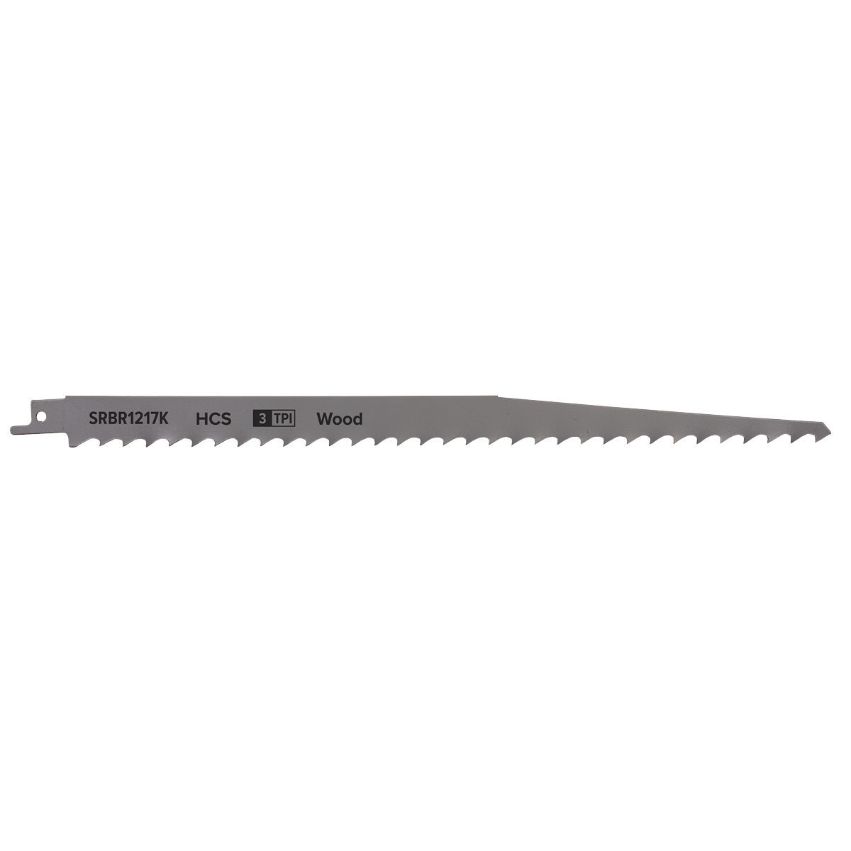 Reciprocating Saw Blade for Pruning & Coarse Wood 300mm 3tpi - Pack of 5