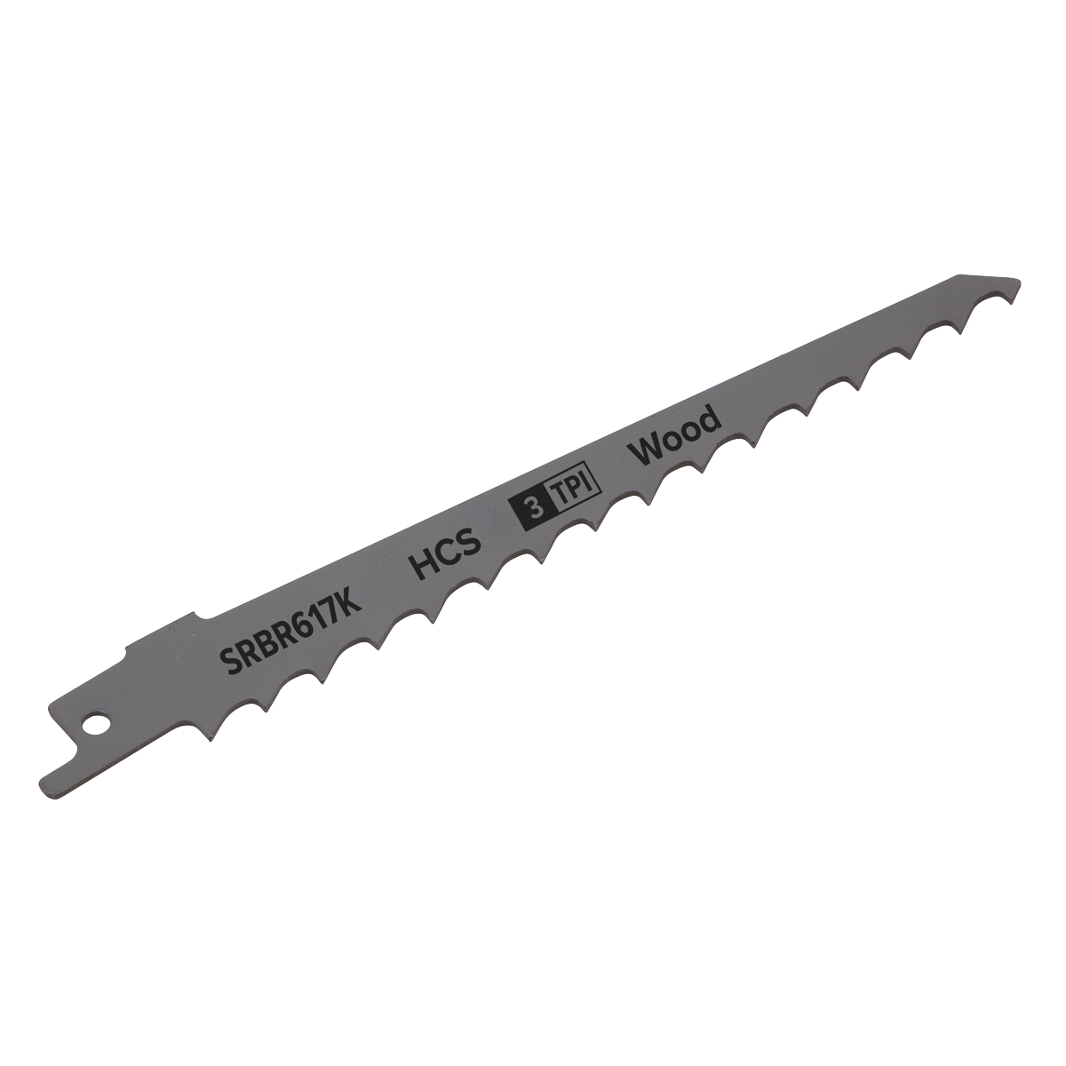 Reciprocating Saw Blade for Pruning & Coarse Wood 150mm 3tpi - Pack of 5