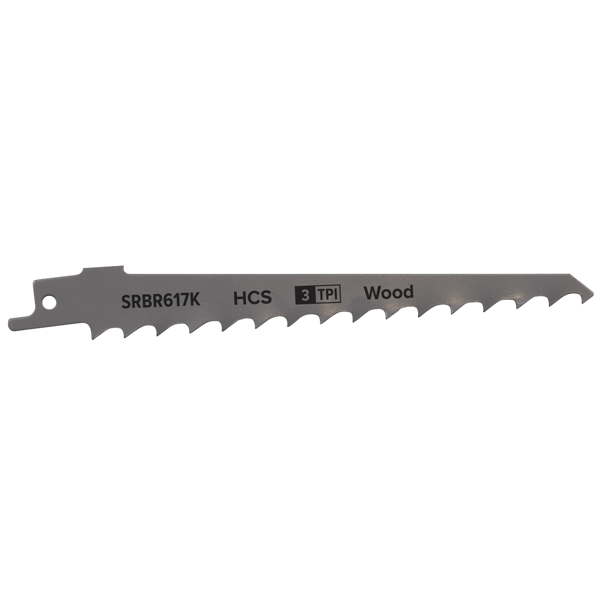 Reciprocating Saw Blade for Pruning & Coarse Wood 150mm 3tpi - Pack of 5