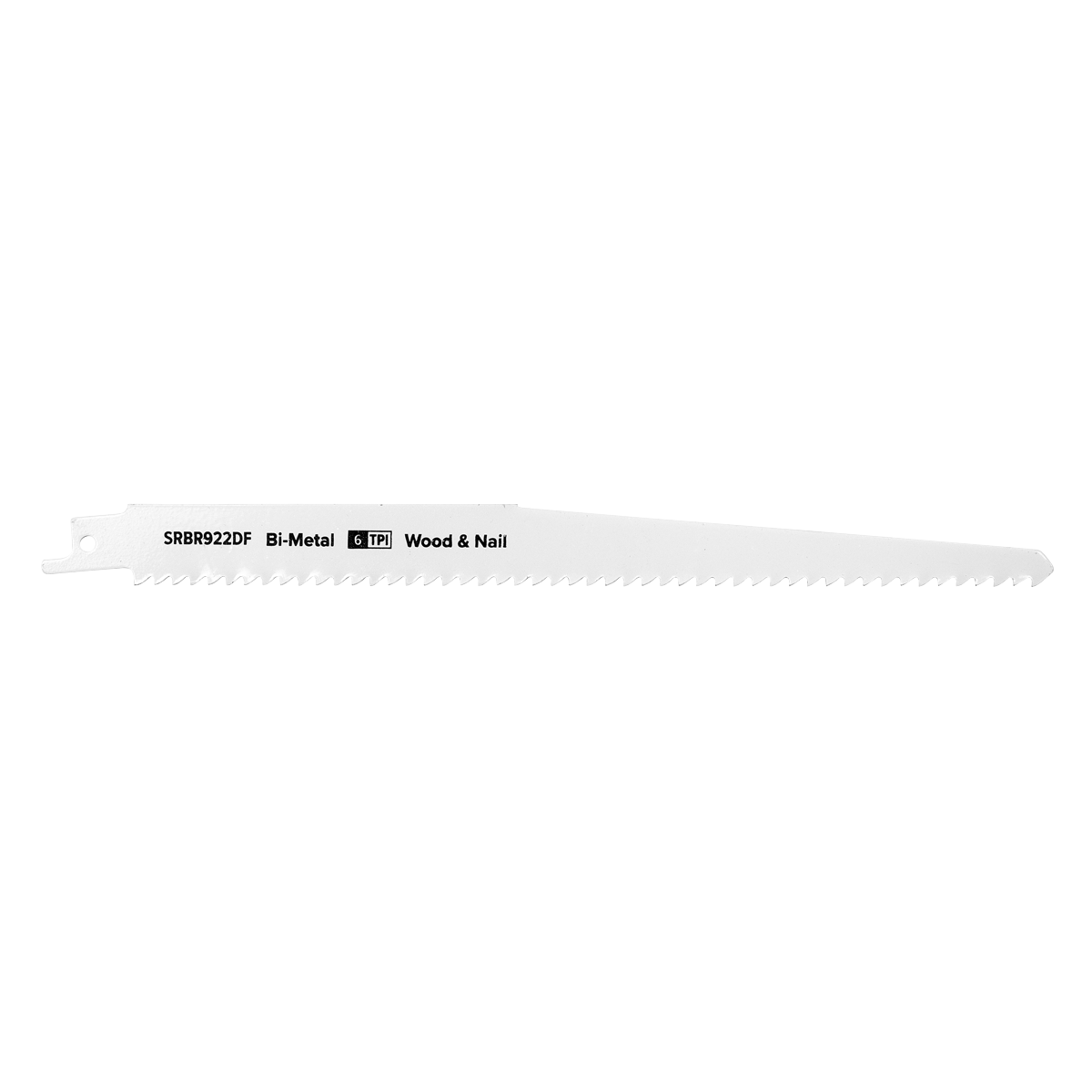Reciprocating Saw Blade for Wood & Nails 230mm 6tpi - Pack of 5