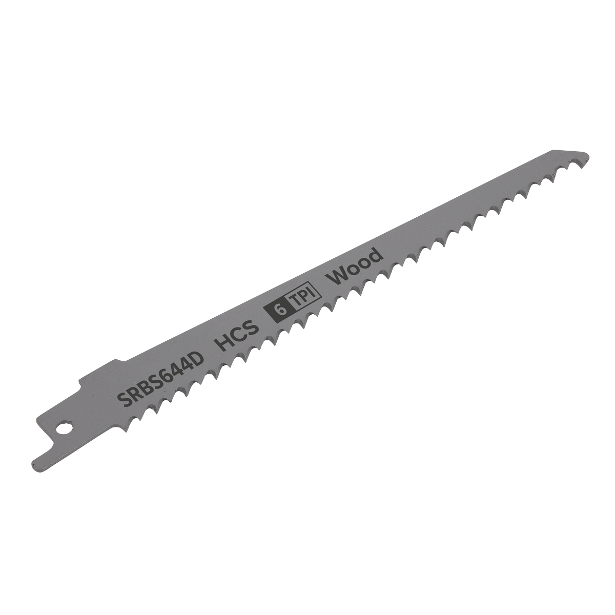 Reciprocating Saw Blade for Clean Wood 150mm 6tpi - Pack of 5