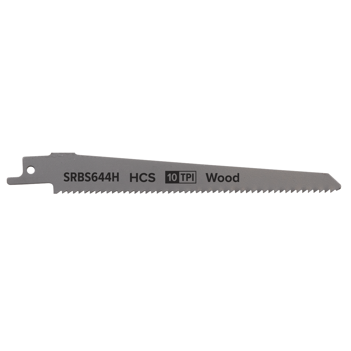 Reciprocating Saw Blade for Clean Wood 150mm 10tpi - Pack of 5