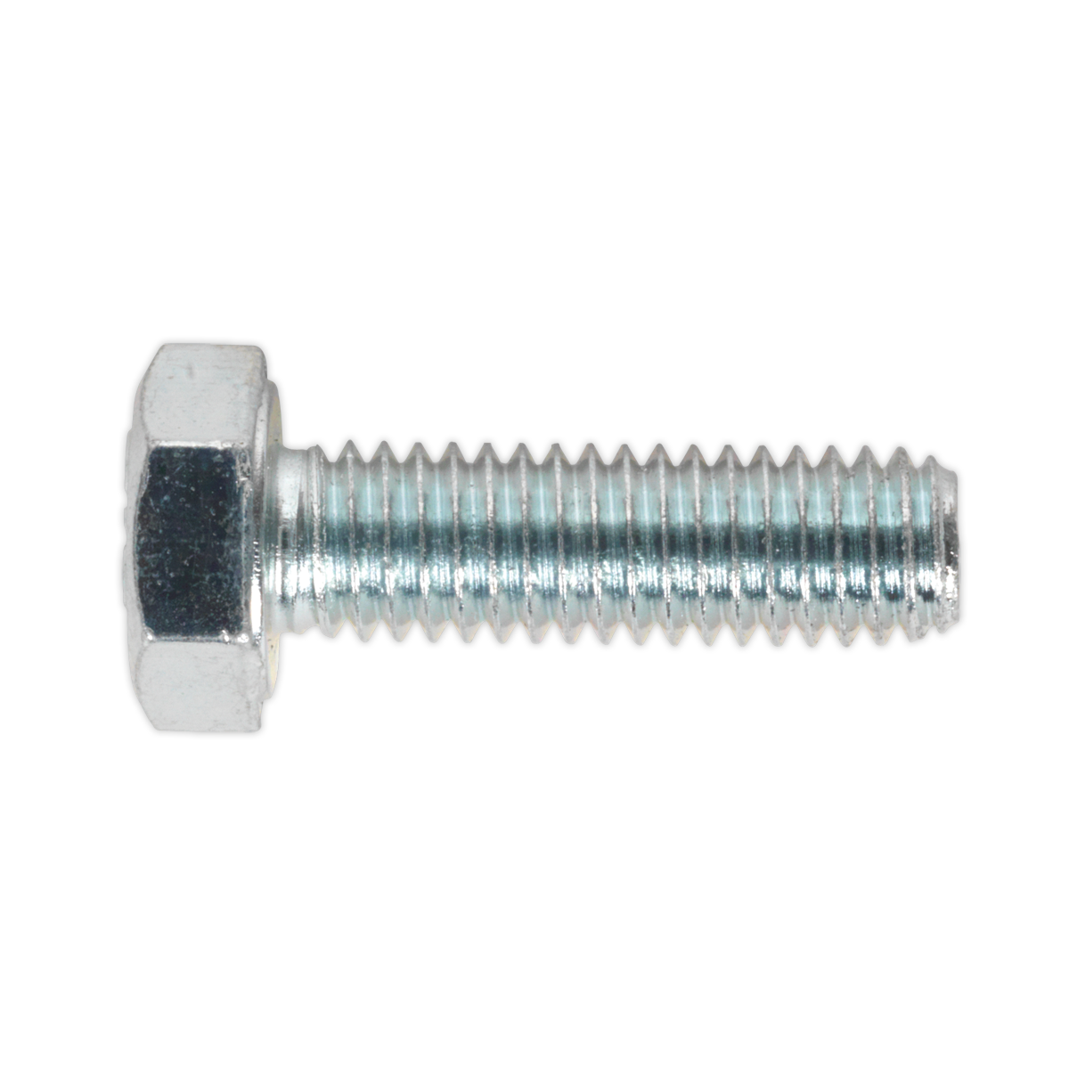 8.8 Zinc Plated HT Setscrew DIN 933 - Pack of 50