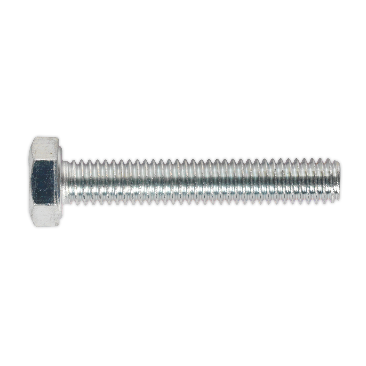 8.8 Zinc Plated HT Setscrew DIN 933 - Pack of 50