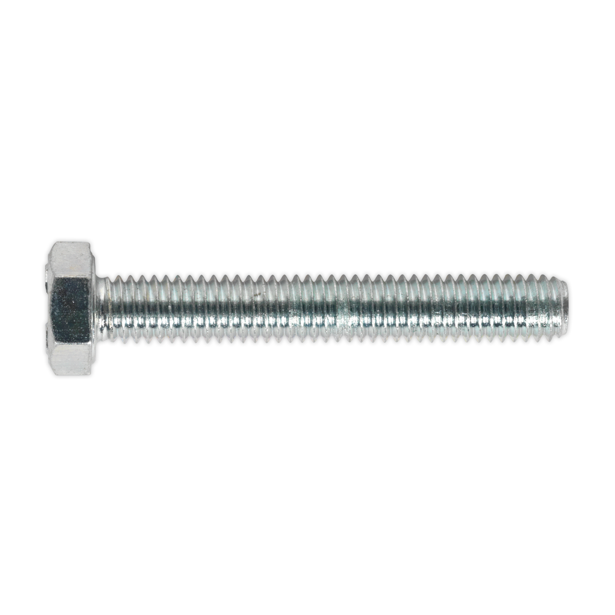 8.8 Zinc Plated HT Setscrew DIN 933 - Pack of 50