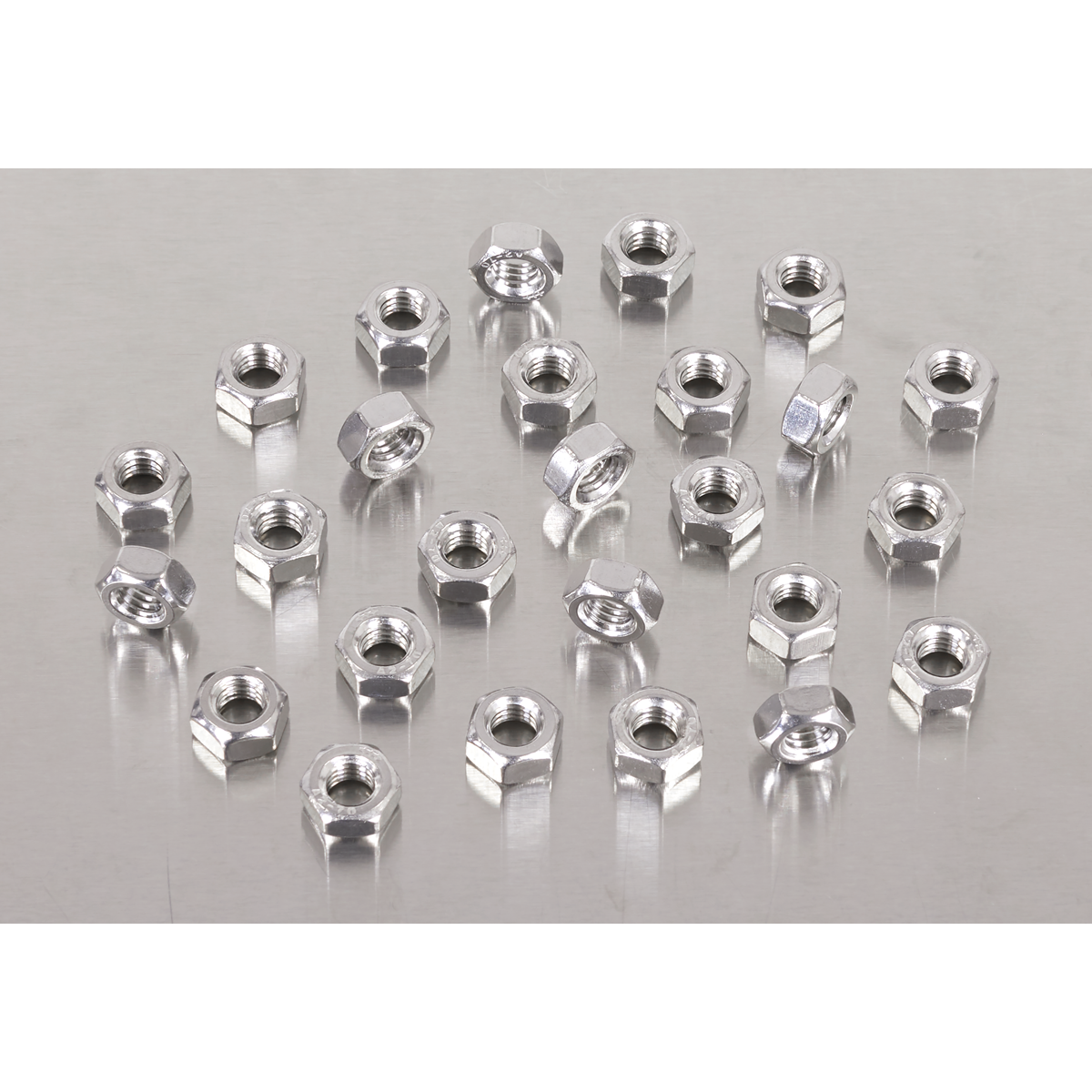 Stainless Steel Nut M6, DIN 934 - Pack of 100