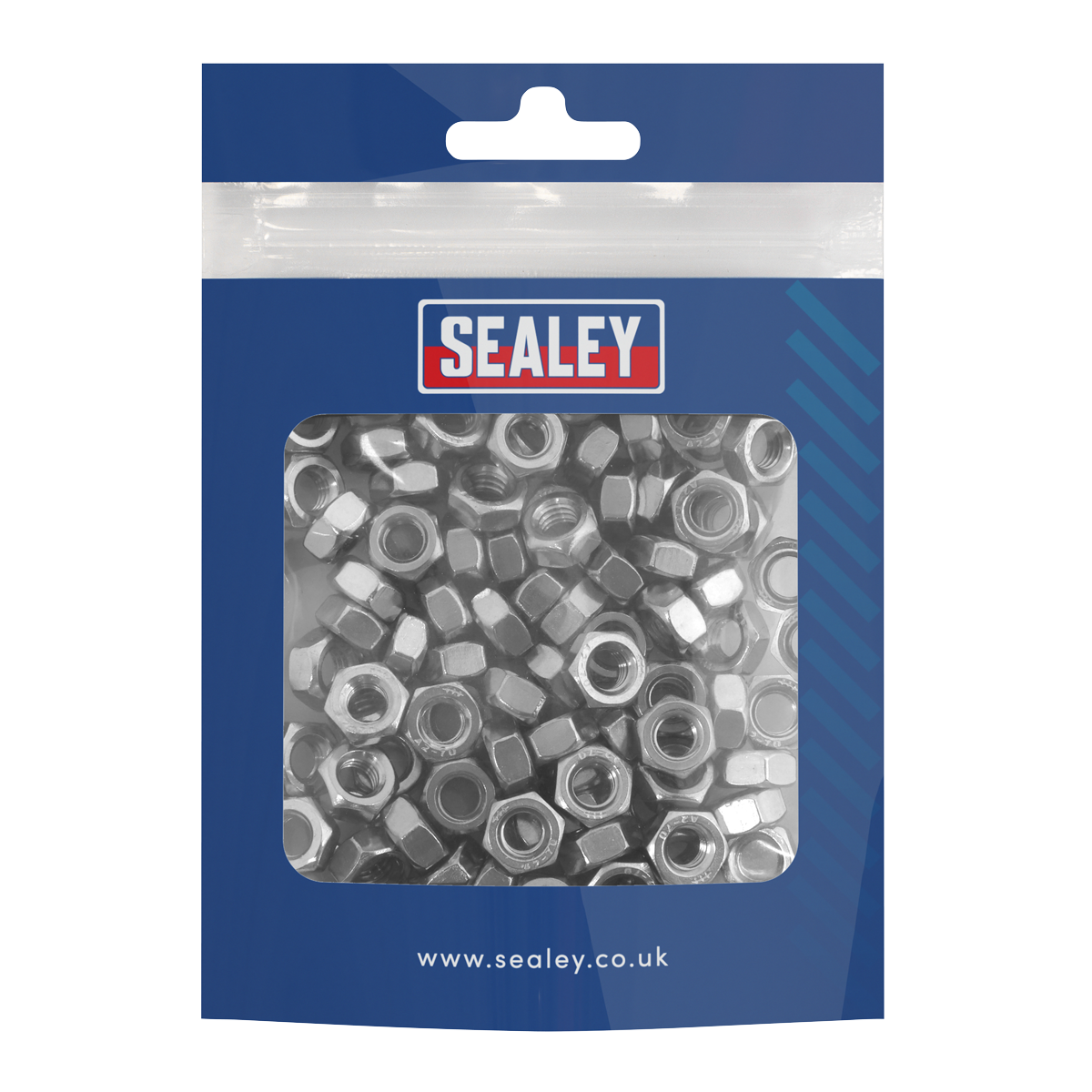 Stainless Steel Nut M6, DIN 934 - Pack of 100